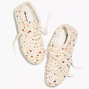 MADEWELL Sidewalk Low-Top Sneakers in Terrazzo Canvas Confetti Sneakers